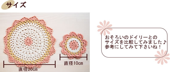 �����낢�̃h�C���[�ƃT�C�Y���r