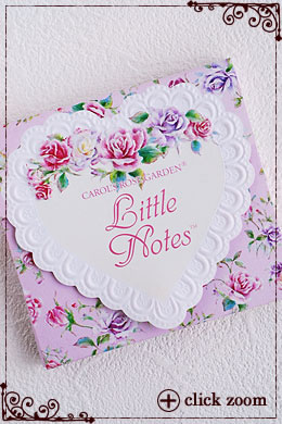 とってもかわいいハート型のメモ帳60枚入り販売ページ・輸入レター